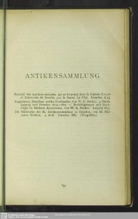 Antikensammlung