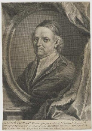 Bildnis des Carolvs Cignani