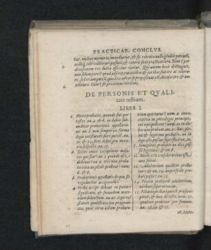 De Personis Et Qualitate testium.