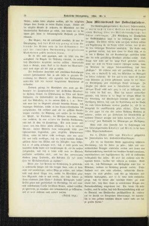 Zum Militärdienst der Volksschullehrer