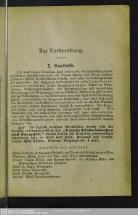 Zur Vorbereitung