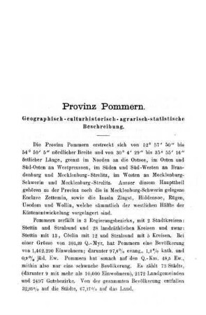 Provinz Pommern
