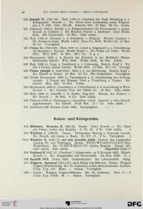 Kaiser- und Königreiche (Nr. 932-1030)