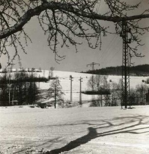 Taubenheim/Spree. Winterlandschaft