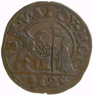 Münze, Soldo, 1700 - 1709