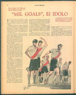 "Mil goals", el ídolo : Novela deportiva por Salustiano Gonzalez