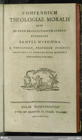 Compendium Theologiae Moralis