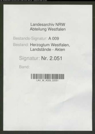 Viehschatzliste des Gerichts Giershagen