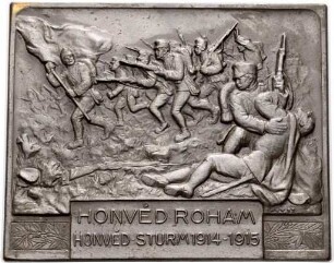Medaille auf die Ungarische Infanterie, 1915