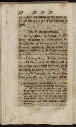 Das Revolutionstribunal.