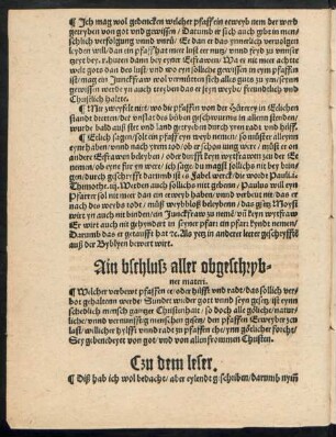 Czu dem leser.