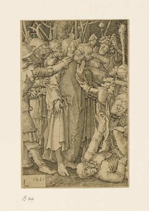 Gefangennahme Christi, Blatt 3 der Folge "Passion"