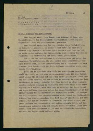 Wohnungsangelegenheit (22.03.1945)