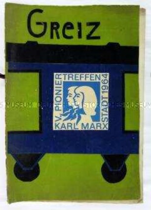 Dokumentation der Pionierorganisation Ernst Thälmann Greiz zum 5. Pioniertreffen 1964 in Karl-Marx-Stadt