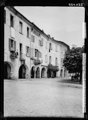 Morcote, Laubengänge