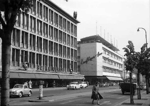 Mannheim: Kaufhaus Hansa und ein weiteres Geschäftshaus in Kurpfalzstraße