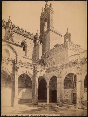 Kartäuserkloster Santa María de la Defensión, Jerez de la Frontera: Blick in den Kreuzgang