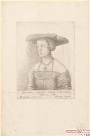 Barbara Schedel, geborene Pfinzing