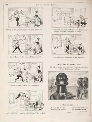 "Der improvisierte Turnsaal" "Aus Kamerun"