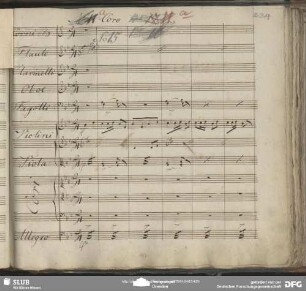 No. 11 Coro: "Aufs Feld hinaus"