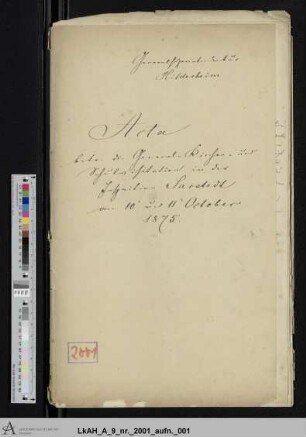 Sarstedt: Visitationsakten