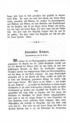 Alexander Detmer.