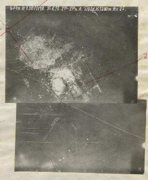Reihenbild: Lager Lechfeld mit Zielfort und Ziel 3 (1200 m)