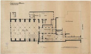 Bestelmeyer, German; München; Studentenhaus - Erdgeschoss (Grundriss)
