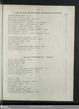 3. Maschinenbau-Wissenschaften. Mechanische Technologie