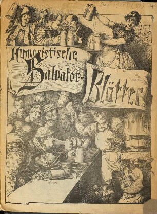 Münchener Volksschriften, [37]. Humoristische Salvator-Blätter