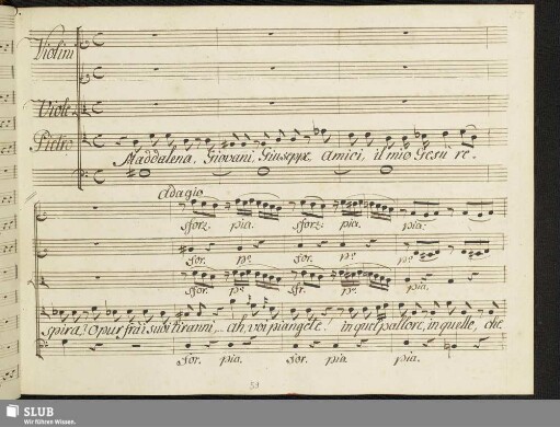 [Recitativo acc.]: Maddalena Giovanni Giuseppe amici