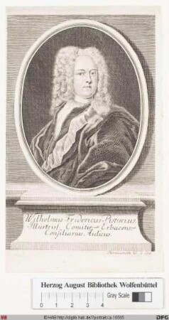 Bildnis Wilhelm Friedrich Pistorius (1737 von)
