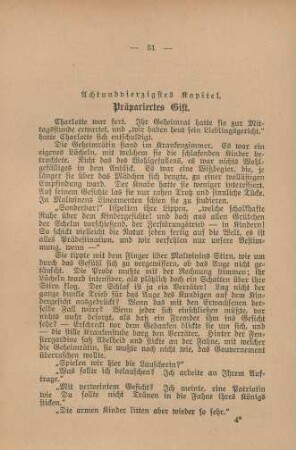 Achtundvierzigstes Kapitel. Präpariertes Gift