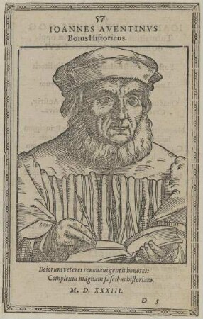 Bildnis des Ioannes Aventinvs