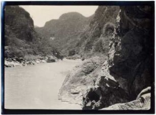 Río Pilcomayo vor dem Austritt in die Chaco-Ebene