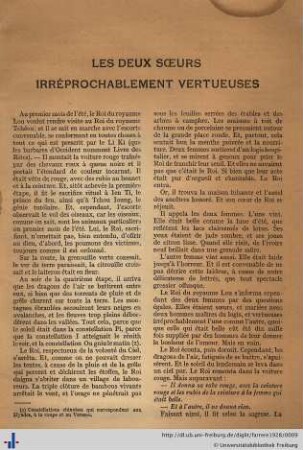 Les deux soeurs irréprochablement vertueuses.