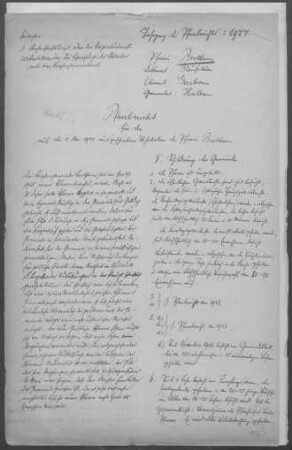 Brettheim-Hilgartshausen: Pfarrbericht 1927