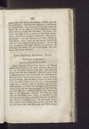 Karl Philipp Emanuel Bach