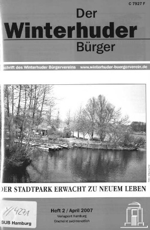 Heft 2 / April 2007 : Zeitschrift des Winterhuder Bürgervereins