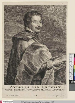 Andreas van Ertvelt [Porträt des Andries van Artvelt; André van Eertvelt; Portret van Andries van Eertvelt]