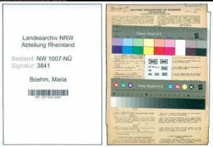 Entnazifizierung Maria Boehm , geb. 03.09.1891 (Gemuesehaendlerin)