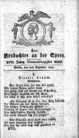 49. Stueck, 7. Dezember 1818