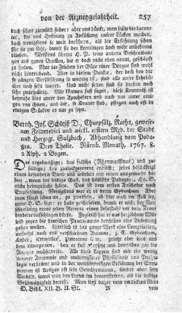 Abhandlung vom Podagra. T.1-3.
