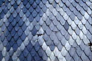 Detail voriges Bild: Schiefermuster