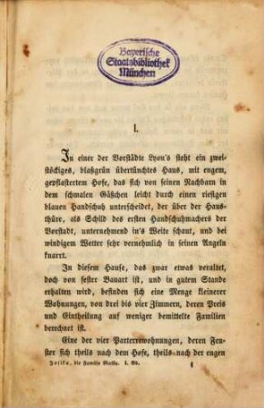 Die Familie Mailly : Original-Roman von Nicolaus Josika, 1