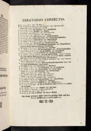 Erratorum Correctio