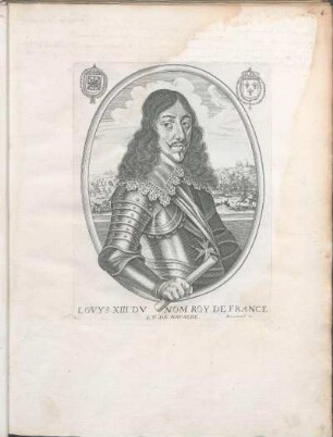 Lovys XIII. Dv Nom Roy De France Et De Navarre.