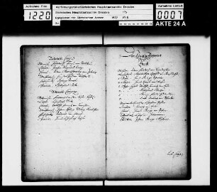 Rangliste 1705