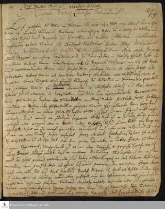 Biografie von Christoph Prätorius.