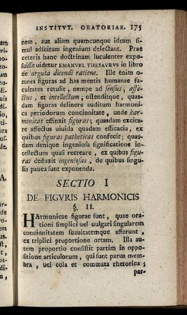 Sectio I. De Figuris Harmonicis